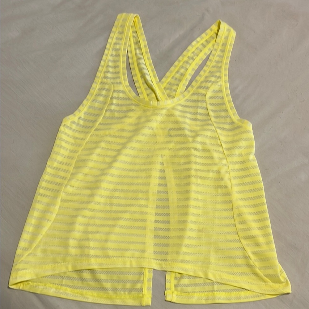 Zyia Actuve Yellow Tank Top